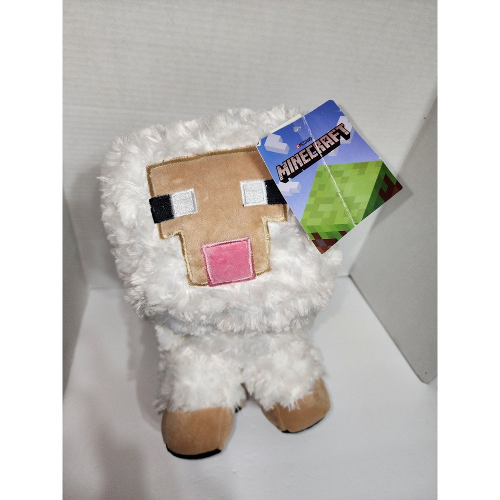 Large‎ 16" Minecraft Baby Sheep Plush toy